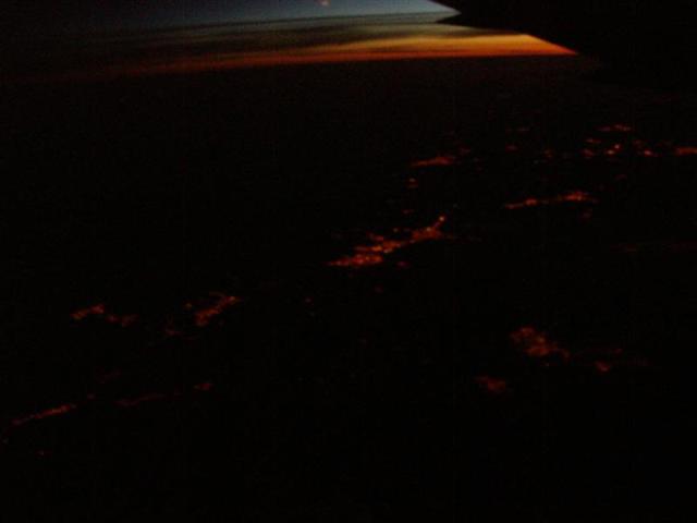 Sunrise on the east coast of England